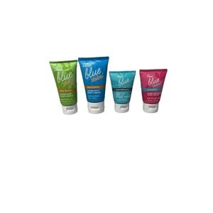 RARE NWT Bath & Body Works 4-piece True Blue MINI LOT + Bag, 2.0 oz